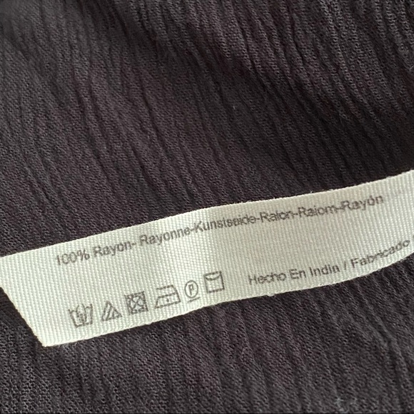 Free People once upon a rainbow black white strapless smocked jumper jumpsuit - Picture 10 of 10